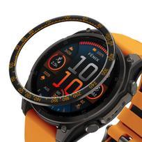 Išmanusis laikrodis Metalinis rėmelis, skirtas Garmin Fenix 8 51mm 47mm 43mm Laiko/Greičio skalės rėmelis Apsauginis žiedas, skirtas quatix 8 51mm 47mm Buferis for Quatix 8 47mm black