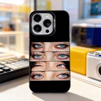 B-Billie-lovely E-Eilish For iPhone 17,16,15,14,13,12,11,Pro,Max,Plus,E,Air,Mini Anti Fall Black Matte Hard Bumper Phone Case iPhone16pro