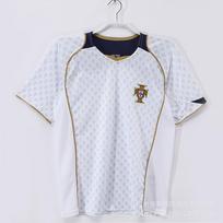 Factory World Cup National Team Portugal No. 7 C Ronaldo Football Uniform Home Field Two-passenger Short-sleeved S white