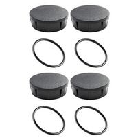 Purkštuvų galvutės dangtelis 1800 serijos dangtelis Guminis O-žiedas Pack of 4 gray