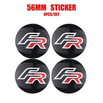4 vnt. 56/60 mm automobilio ratlankių centriniai dangteliai Pakeičiamos detalės Seat FR Leon 5f 1p Ibiza 6l 6j Altea Cupra Arosa Ateca black
