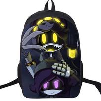 NEW Cartoon Murder Drones Backpack School Bag Boys Girls Daily Backpack Large Zipper Backpack Students Anime Book Bags Best Gift gray