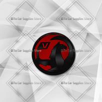 Cinko lydinys Vauxhall Opel Corsa Astra Insignia Movano Rocks Meriva Junior Ženklelis Automobilio bagažinės lipdukas 3D lipdukas gray