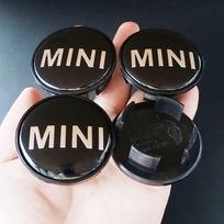 4pcs 54mm MINI WORKS Logo Emblem Car Wheel Center Hub Caps for BMW Mini Cooper Club Man Countryman Accessories gray
