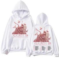 Cardi B Little Miss Drama Tour  Hoodie Man Woman Harajuku Long Sleeve Pullover Tops L balta