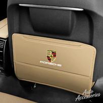 Odinis automobilio sėdynės atlošo apsauginis kilimėlis nuo spyrių, skirtas Porsche Panamera Spyder Carrera Macan Boxster Cayman Cayenne 911