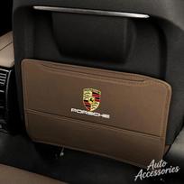 Odinis automobilio sėdynės atlošo apsauginis kilimėlis nuo spyrių, skirtas Porsche Panamera Spyder Carrera Macan Boxster Cayman Cayenne 911