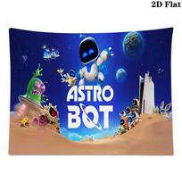 Astro bot Sieninė gobelenas Estetiškas sienos kabinamas Spausdinto audinio pledas Dekoratyviniai gobelenai miegamajam svetainei namų dekoras 100cm x 150cm