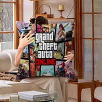 GTA 5 Pagalvės užvalkalas Toon Dovana Pagalvės užvalkalas Miegamojo Namų Sofos Kėdės Sėdynės Dekoras Pagalvės dėklas 50cmx50cm