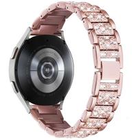 20mm 22mm Band for Samsung Galaxy Watch 4/5 44mm 40mm/6 Classic/5 pro 45mm 47mm Diamond bracelet correa Huawei GT 2/2e/3/4 strap 22mm watch band gray