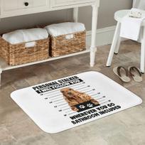 Funny English Cocker Spaniel Puppy Sayings Non-slip Doormat Floor Mat Cushion Carpet Rug for Kitchen  Home Bedroom Footpad Mats 40X60CM gray