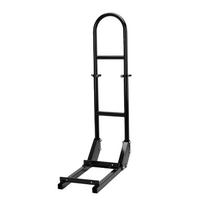 Golf Cart Rear Seat Grab Bar Replacement for Club Car with Metal Footrests Rear Seat Safety Hand Rail black