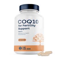 Premium CoQ10 Supplement for Fertility Support- 18x Better Absorption - Supports Egg Quality, Sperm Health & Mitochondrial Function - 60 Capsules