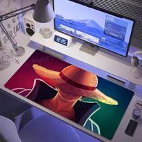 One Piece Anime/Manga Mouse Pad (Robin,Luffy,Zoro,Sanji,Nami,Law) — Computer Keyboard Mat,Gaming Accessory 30cmx60cm blue