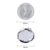 4 vnt. 60MM/63MM/68MM Automobilio ratų centriniai dangteliai Emblema Volkswagen VW R Polo Passat Rline Golf 4 5 6 7 Tiguan Jetta GTI