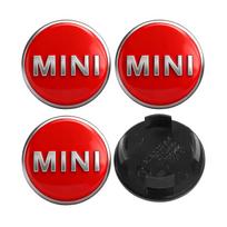 4 vnt. 54MM 56MM Automobilio ratlankio centrinio dangtelio emblemos priedai BMW MINI Cooper S Works JCW R55 R56 R50 R53 R60 R61 F54 F55 F56..