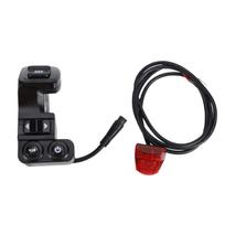 Scooter Headlight Switch Fit for Kukirin G2pro 6 Pin B Version with Tail Light ABS Water Proof Turn Signal Horn Power black
