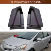For Toyota Prius V 2012-2017 Front Windshield Water Deflector Plate Cap Lid Wiper Side Cowl Cover Seal 55820-47010 55810-47010 1pc left black