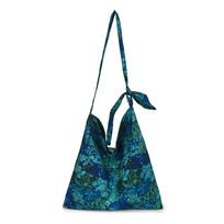 Casual Lazy Wind Embroidery Zen Tote Bag Large Capacity Light Commuter One Shoulder Crossbody Bag Female black