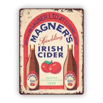 Vintažinis Magners Airiško Sidro Metalo Ženklas 1935 m. Apdovanotas Dizainas Rustic Sienų Menas Barams Svetainei Miegamojo Dekoras Cel aluminum 20x30cm red