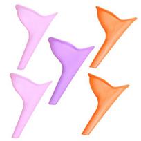 5 vnt. nešiojamasis daugkartinio naudojimo pisuaras nėščioms moterims skirtas šlapinimosi piltuvėliui, skirtas namuose lauke 5pcs pink
