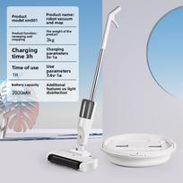 Handheld Cordless Hard Floor Sweeper Vacuum Cleaner Wireless Electric Mop Cleaner Automatic Wet & Dry Home Cleaner balta