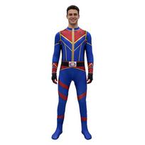 Helovino aštri mergaitė 3D spausdintas Cosplay kombinezonas vaikams 130 cm blue