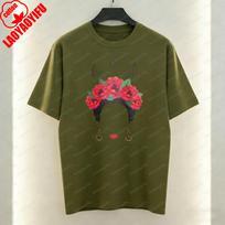 Frida Kahlo Viva La Vida Moteriški marškinėliai Meksikietiški feministiški grafiniai viršutiniai drabužiai Boho laisvalaikio medvilniniai marškinėliai Klasika Retro Ropa Mujer moterims XL beige