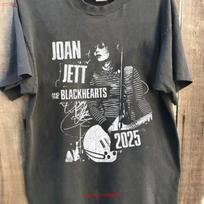 Joan Jett Blackhearts Tour 2025 Reprint Merch T Shirt An55385 Vintage Casual Stylish Designer Clothes Versatile M black