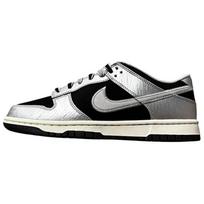 Nike Dunk Skateboard Shoes Men's Low Top Silver Black IM4413-001 43 juoda