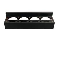Pro- DIY PRO Audio Guitar Effect Adaptor Pedal Board Side Panel Mount Bracket Kit Accessories One Size black