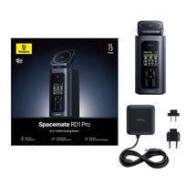 Baseus 15-in-1 Docking Station 160W USB C HUB with Qi2.2 25W Wireless Charging 2 HDMI 4K@120Hz 60Hz include 180W GaN Adapter Hub