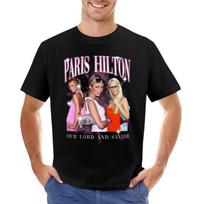 Paris Hilton Meme T-Shirt L juoda