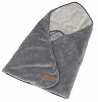 Plonas miegmaišis kūdikiui BabyTrold Fleece 15-25G, pilka sp., 104 cm x 70 cm