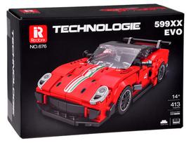 Konstruktorius, automobilis Technologie 599XX Evo ZA5261, 413 vnt., raudona sp.
