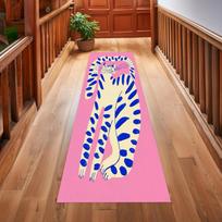 Modernaus meno stiliaus koridoriaus takelis grindų kilimėlis kilimai kilimai namų dekoracija neslystantis skalbiamas zoninis kilimėlis gyvūnų raštas miegamojo dekoras 40X120CM