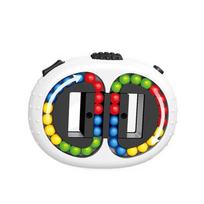 Rotating Magic Beans Cube Fingertip Fidgeted Toys Kids Adults Stress Ease Spin Bead Puzzles Kids Education Intelligence black