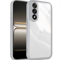 Oneplus Nord 5 CPH2709 dėklas Oro pagalvėlės Smūgiams atsparus Silikoninis buferis Skaidrus Matinis galinis dangtelis Kietas telefono dėklas Oneplus Nord 5 5G OnePlus Nord 5 gray