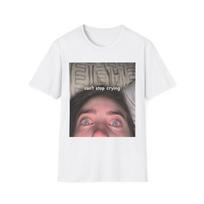 Singer Billie Eilish Can’t Stop Crying T-shirt Men's Women's Summer Cotton Clothing Short Sleeved Top 3XL gray