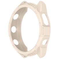 Laikrodžio ekrano apsauginės dangtelio rėmelis, skirtas Garmin Forerunner 965 Smart Bracelet Shell oranžinė