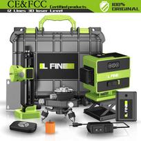 LFINE4D16 3D Green Light Laser Level Projector 12 lines, 1 battery, 1 charger