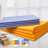 New Ultra-Absorbent Miracle Cleaning Shammy Multi-Purpose Cleaning Cloth Kitchen Super Absorbent Towel Dishwashing Cloth Ca raudona