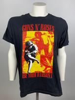 GUNS N ROSES 1991 T-Shirt Vintage / Get In The Ring / Concert Tee 140 red