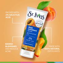 St. Ives Blemish & Blackhead Control Apricot Scrub, 6 Oz white