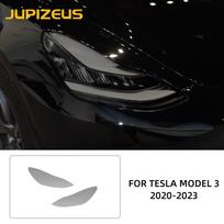 For Tesla Model 3 2020-2023 Invisible Car Wrap TPU Film Headlight Tint Interior Decoration Car Modification Accessories Matte black