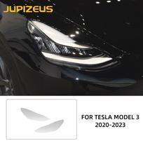 For Tesla Model 3 2020-2023 Invisible Car Wrap TPU Film Headlight Tint Interior Decoration Car Modification Accessories Transparent