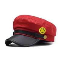 Anime Mesmerizer Kasane Teto Cosplay Hat Unisex Beret Navy Cap Sunshade Outdoor Headgear Prop Accessory Ornament Decoration raudona