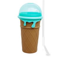 500ml Large Capacity Slushy Cup Summer Squeeze Homemade Juice Water Bottle 500ml kava