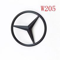 3D Juodi C63S Logotipo Raidės V8 BITURBO Ženklelis Automobilio Galinis Žvaigždės Lipdukas Bagažinė AMG Emblema Mercedes Benz AMG W205 C205 Priedams