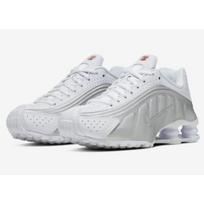 Nike Shox R4 Baltas Metalinis Sidabrinis AR3565-101 EU 38.5 balta